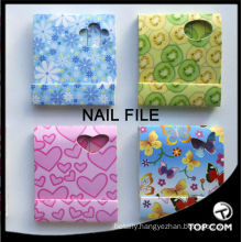 6 pcs nail file emery board, disposable nail file